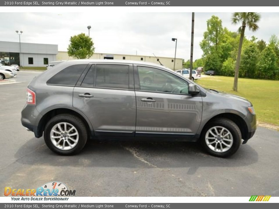 2010 Ford Edge SEL Sterling Grey Metallic / Medium Light Stone Photo #4