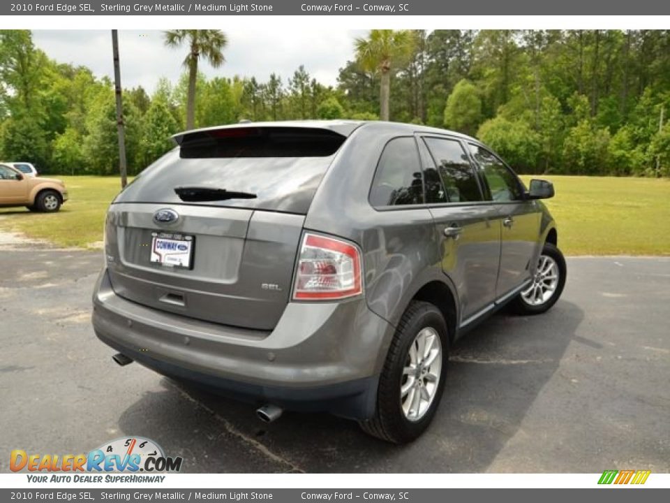 2010 Ford Edge SEL Sterling Grey Metallic / Medium Light Stone Photo #5