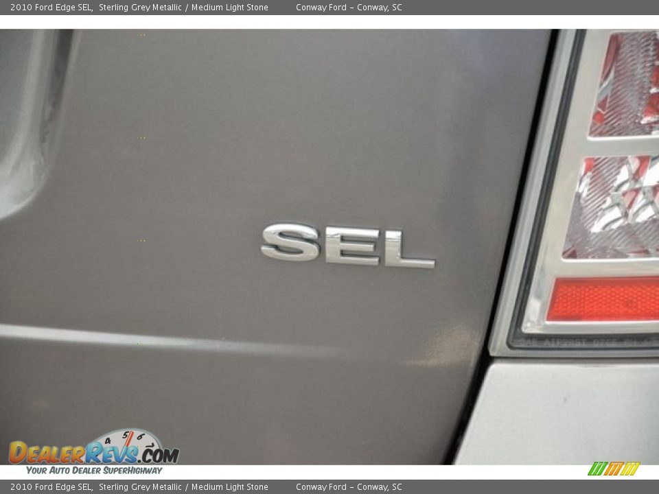 2010 Ford Edge SEL Sterling Grey Metallic / Medium Light Stone Photo #6