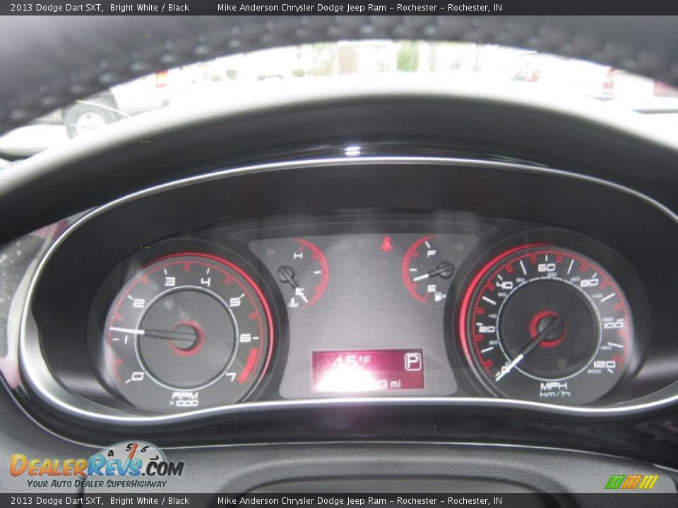 2013 Dodge Dart SXT Bright White / Black Photo #7