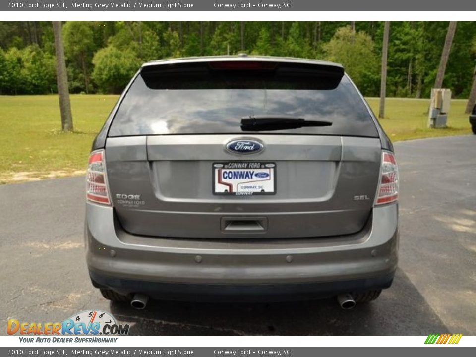 2010 Ford Edge SEL Sterling Grey Metallic / Medium Light Stone Photo #7