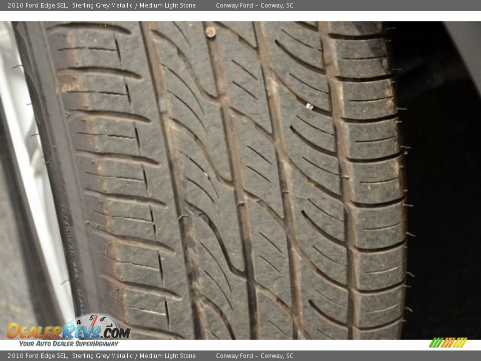 2010 Ford Edge SEL Sterling Grey Metallic / Medium Light Stone Photo #11