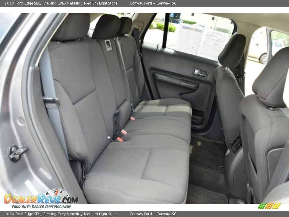 2010 Ford Edge SEL Sterling Grey Metallic / Medium Light Stone Photo #17