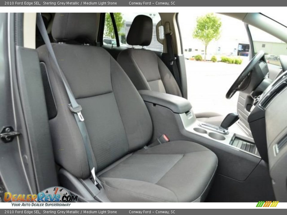 2010 Ford Edge SEL Sterling Grey Metallic / Medium Light Stone Photo #18