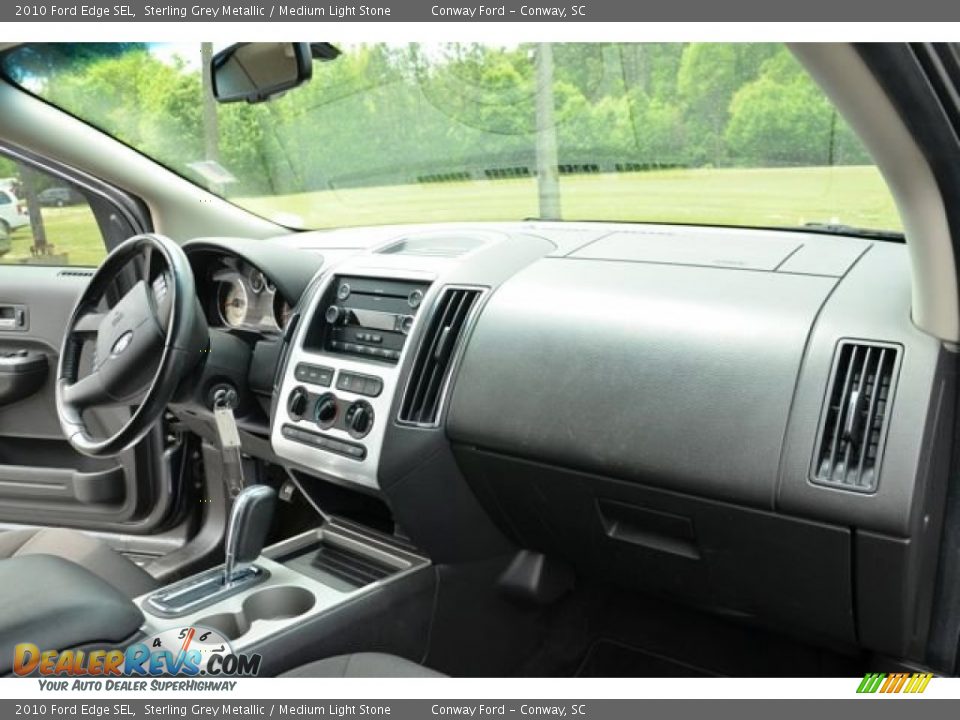 2010 Ford Edge SEL Sterling Grey Metallic / Medium Light Stone Photo #19