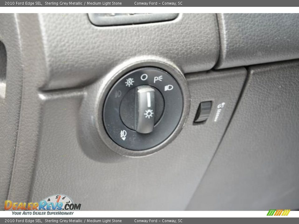 2010 Ford Edge SEL Sterling Grey Metallic / Medium Light Stone Photo #23