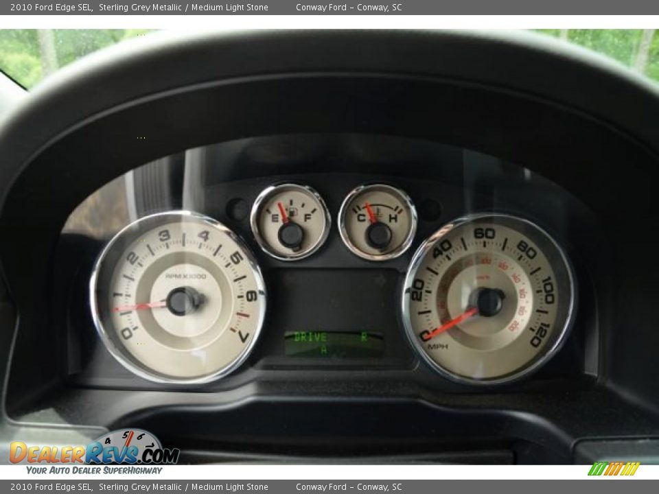 2010 Ford Edge SEL Sterling Grey Metallic / Medium Light Stone Photo #24
