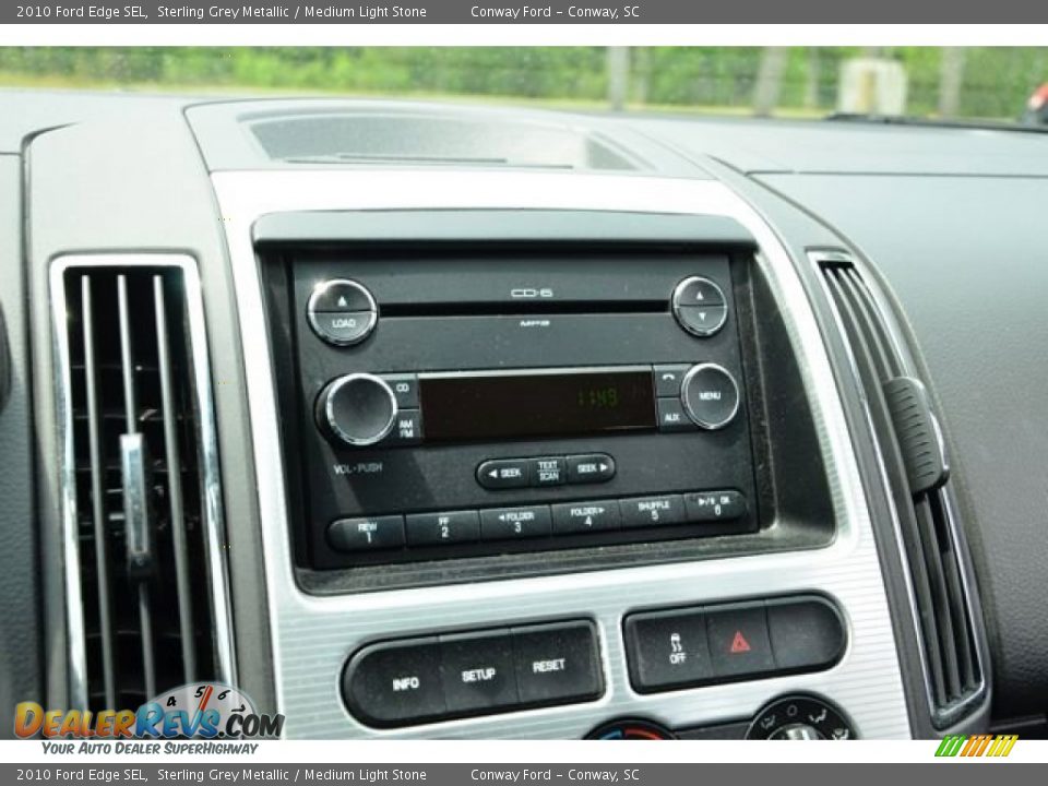 2010 Ford Edge SEL Sterling Grey Metallic / Medium Light Stone Photo #26