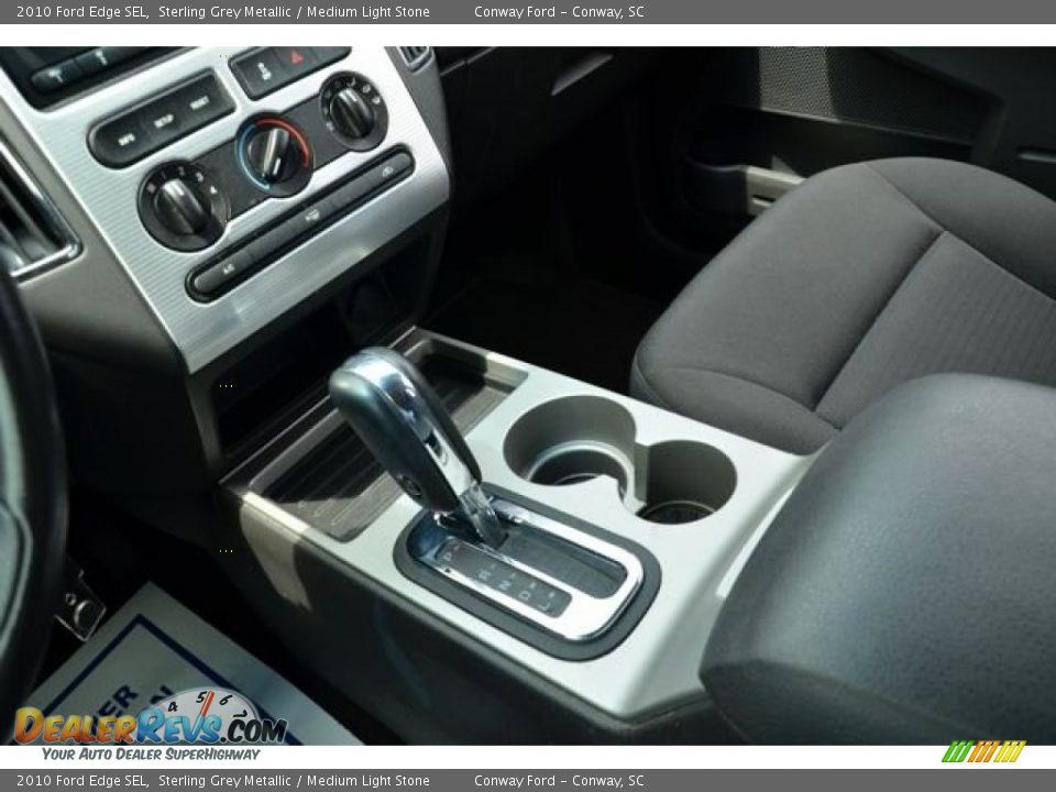 2010 Ford Edge SEL Sterling Grey Metallic / Medium Light Stone Photo #28
