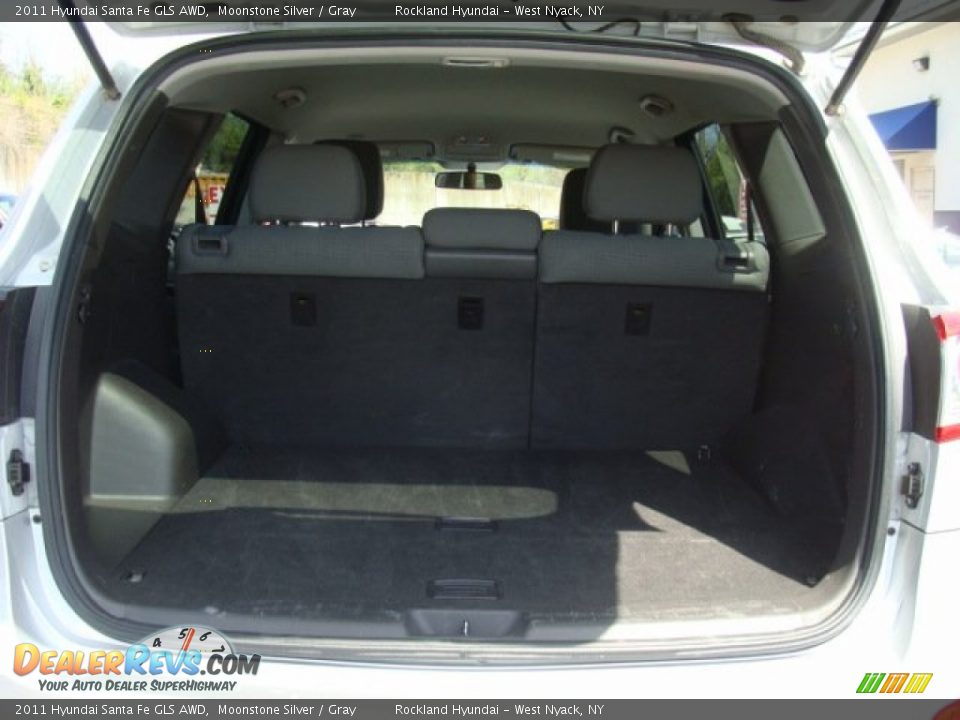 2011 Hyundai Santa Fe GLS AWD Moonstone Silver / Gray Photo #20