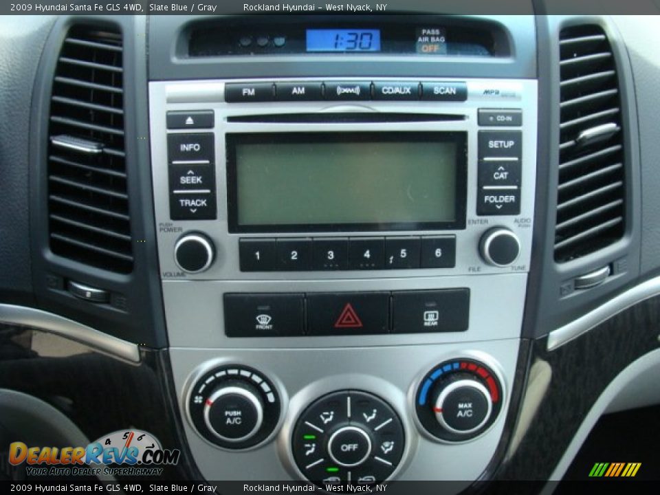 2009 Hyundai Santa Fe GLS 4WD Slate Blue / Gray Photo #16