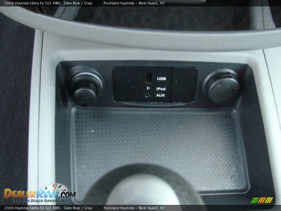 2009 Hyundai Santa Fe GLS 4WD Slate Blue / Gray Photo #17