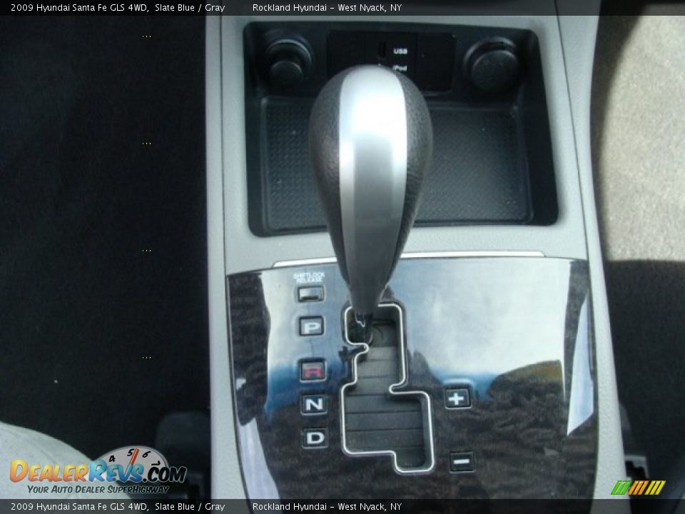 2009 Hyundai Santa Fe GLS 4WD Slate Blue / Gray Photo #18