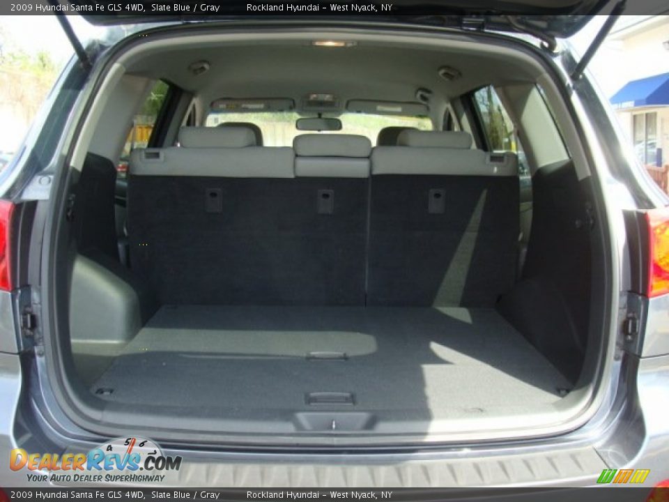 2009 Hyundai Santa Fe GLS 4WD Slate Blue / Gray Photo #20
