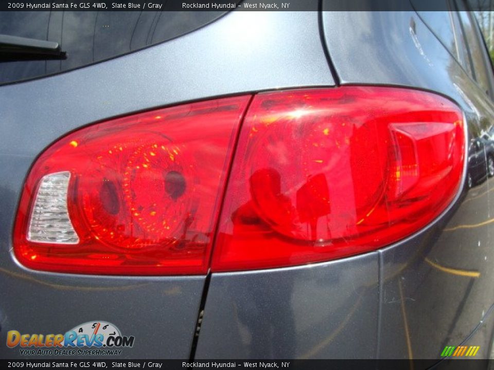 2009 Hyundai Santa Fe GLS 4WD Slate Blue / Gray Photo #21
