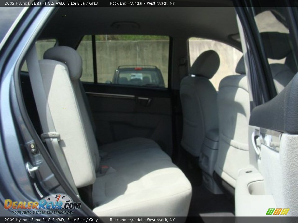 2009 Hyundai Santa Fe GLS 4WD Slate Blue / Gray Photo #22