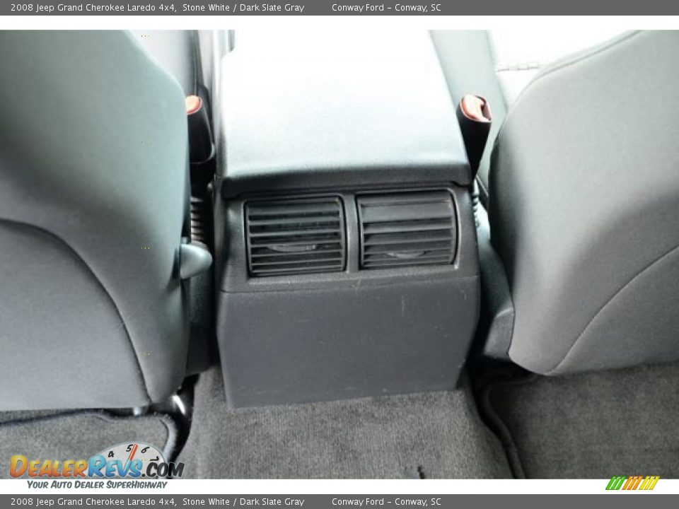 2008 Jeep Grand Cherokee Laredo 4x4 Stone White / Dark Slate Gray Photo #13