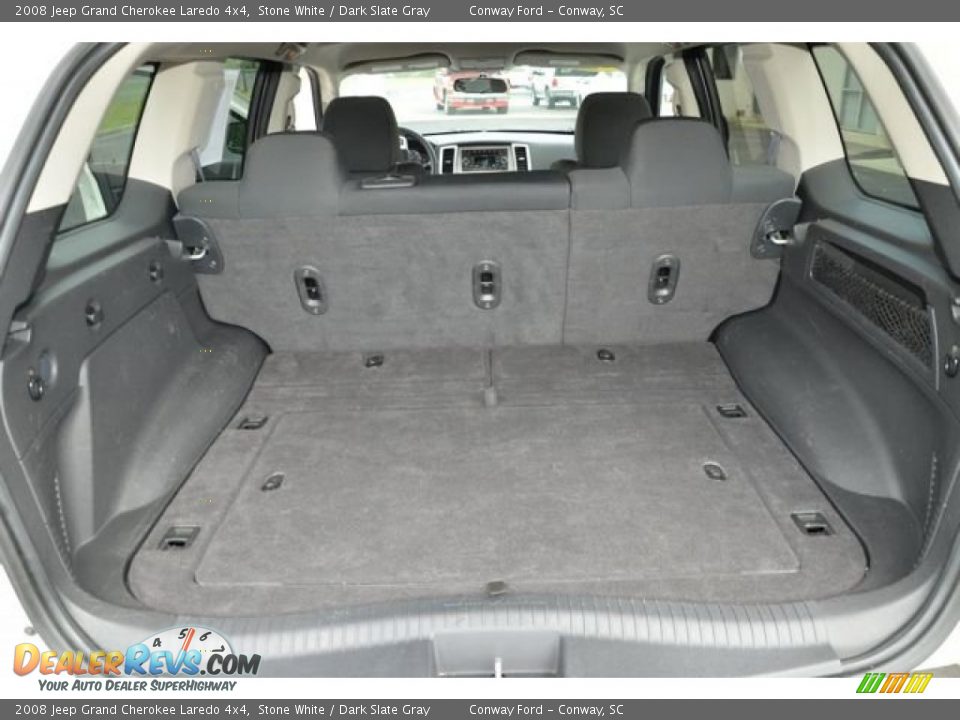 2008 Jeep Grand Cherokee Laredo 4x4 Stone White / Dark Slate Gray Photo #15