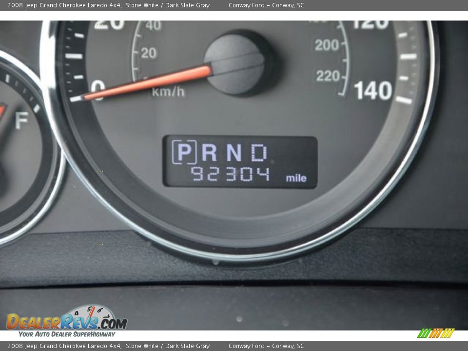 2008 Jeep Grand Cherokee Laredo 4x4 Stone White / Dark Slate Gray Photo #23