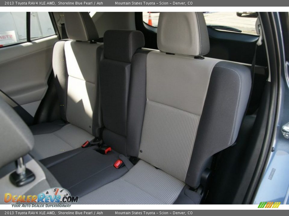 2013 Toyota RAV4 XLE AWD Shoreline Blue Pearl / Ash Photo #7