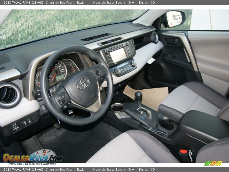2013 Toyota RAV4 XLE AWD Shoreline Blue Pearl / Black Photo #5