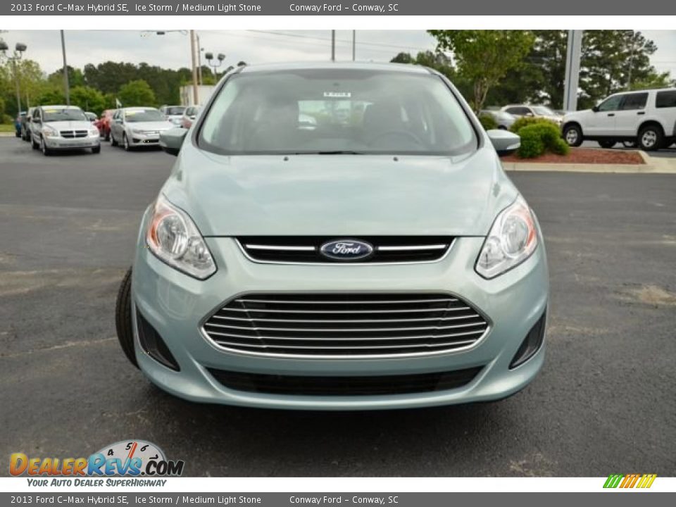 2013 Ford C-Max Hybrid SE Ice Storm / Medium Light Stone Photo #2