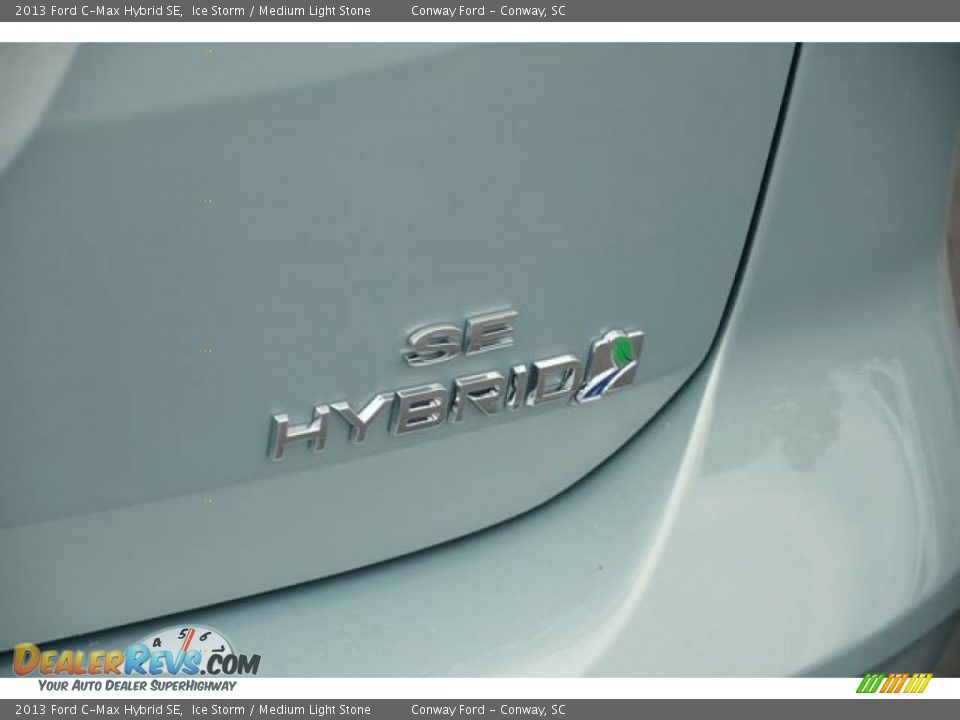 2013 Ford C-Max Hybrid SE Ice Storm / Medium Light Stone Photo #7
