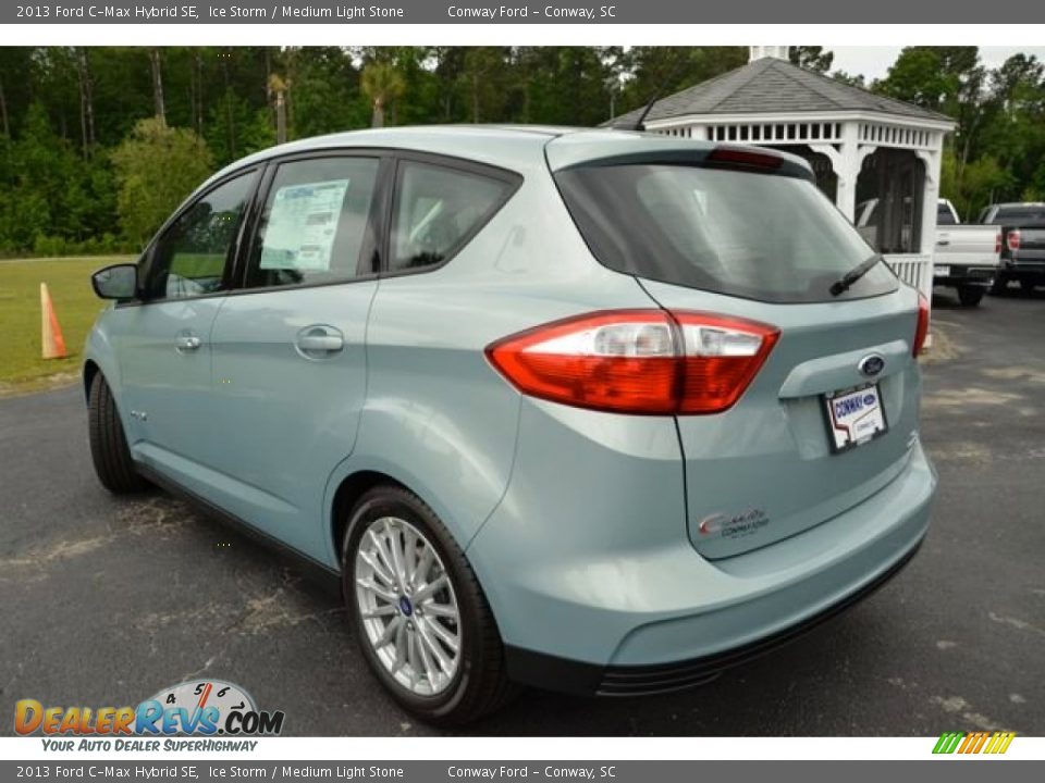 2013 Ford C-Max Hybrid SE Ice Storm / Medium Light Stone Photo #8