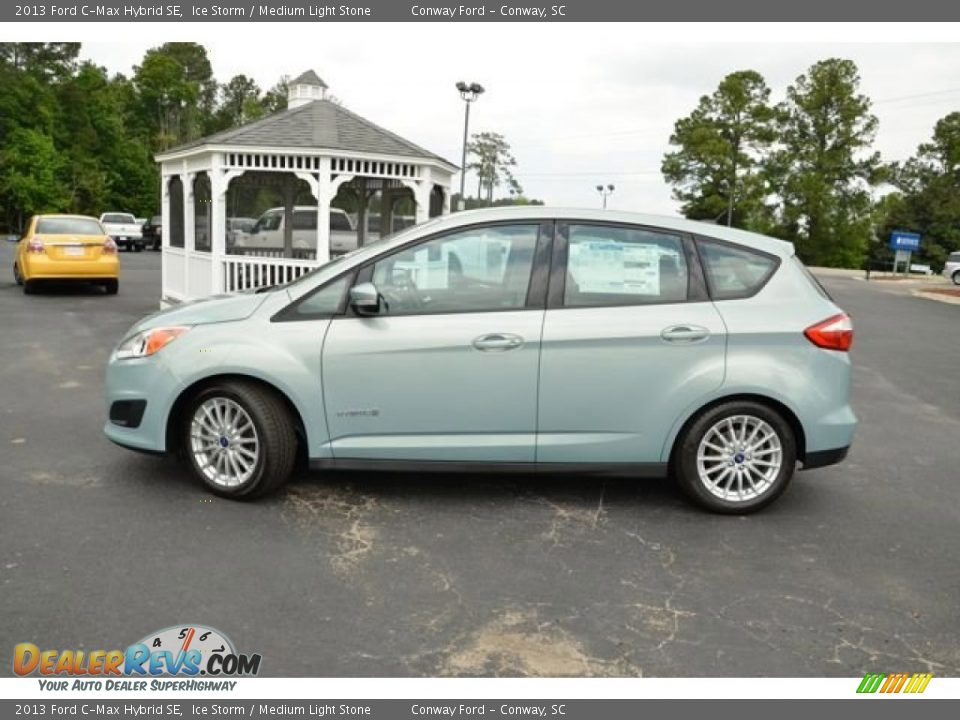 2013 Ford C-Max Hybrid SE Ice Storm / Medium Light Stone Photo #9