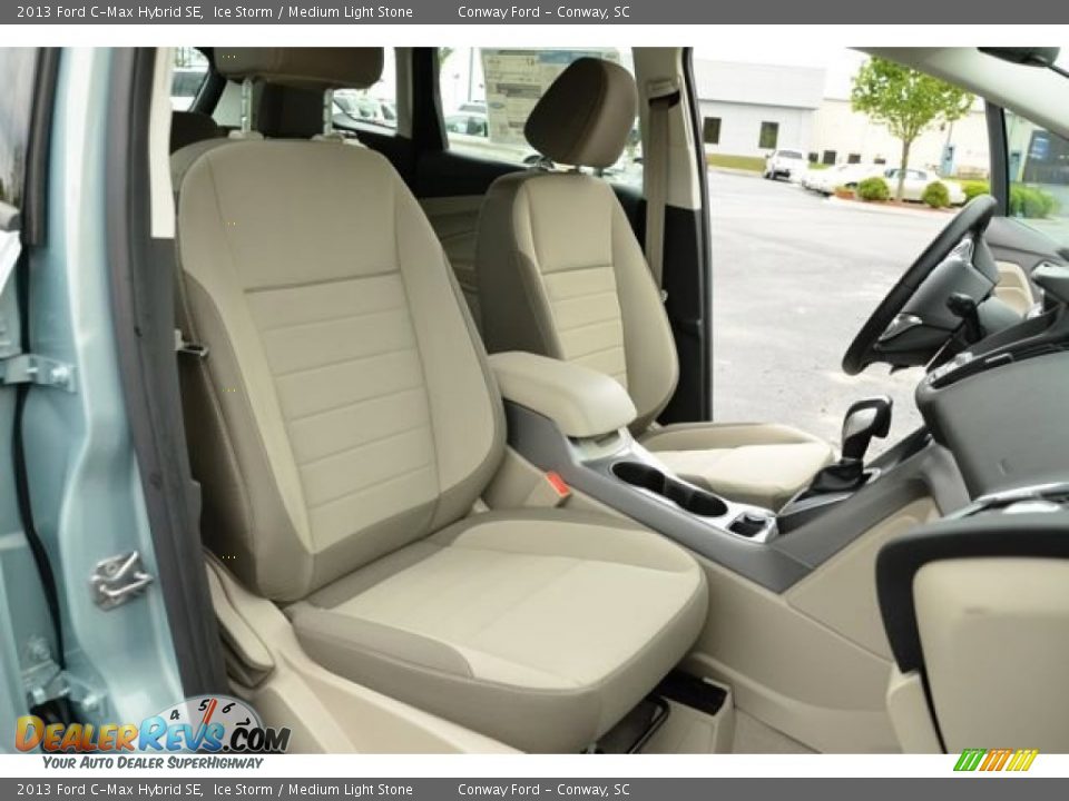 2013 Ford C-Max Hybrid SE Ice Storm / Medium Light Stone Photo #17