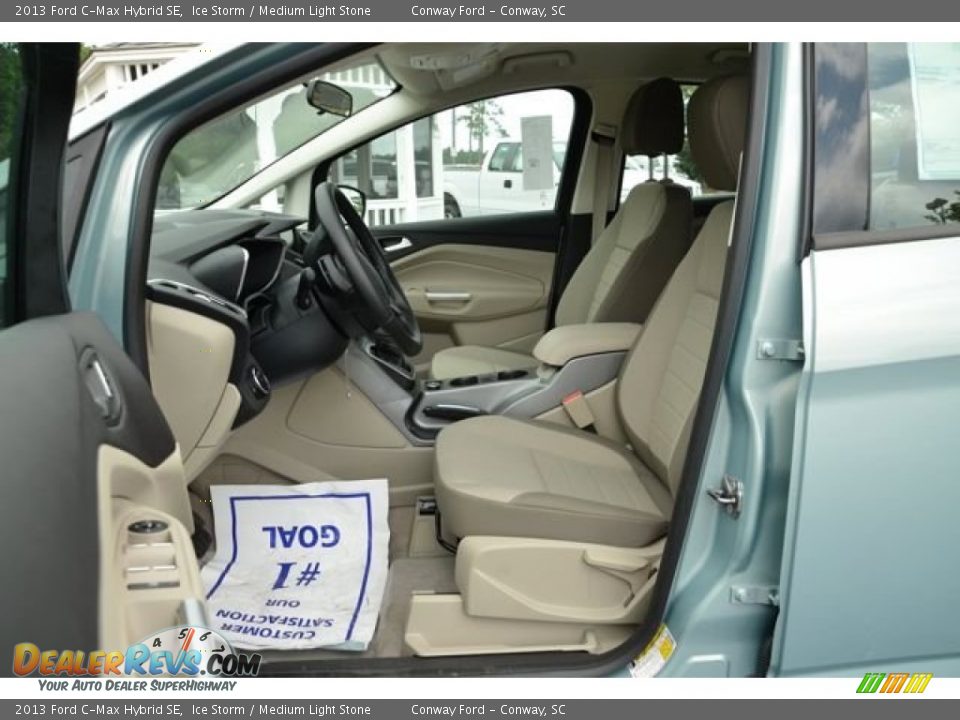 2013 Ford C-Max Hybrid SE Ice Storm / Medium Light Stone Photo #19