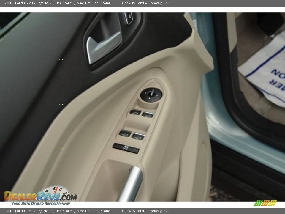 2013 Ford C-Max Hybrid SE Ice Storm / Medium Light Stone Photo #20