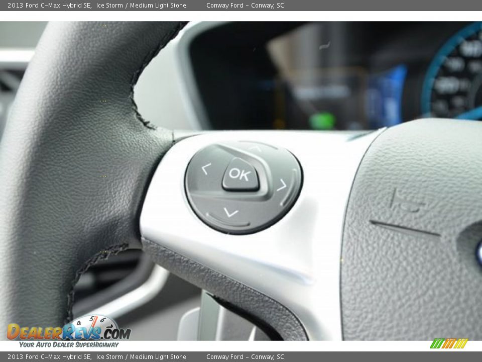 2013 Ford C-Max Hybrid SE Ice Storm / Medium Light Stone Photo #23