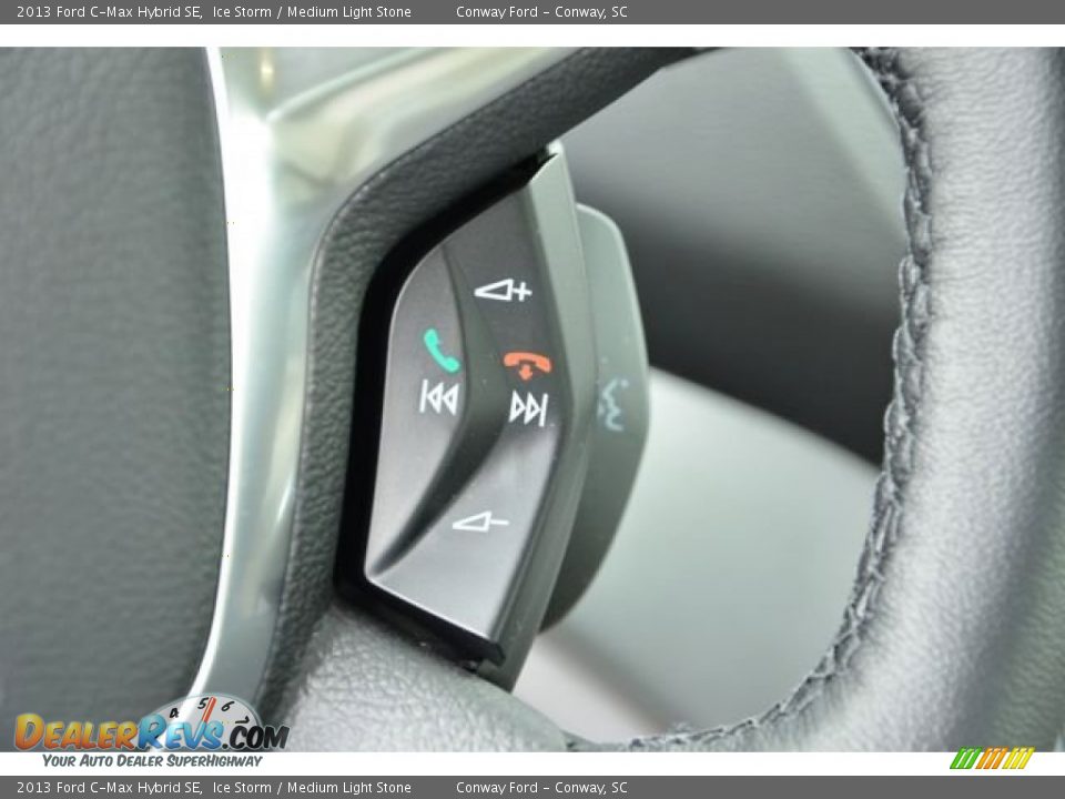 2013 Ford C-Max Hybrid SE Ice Storm / Medium Light Stone Photo #26