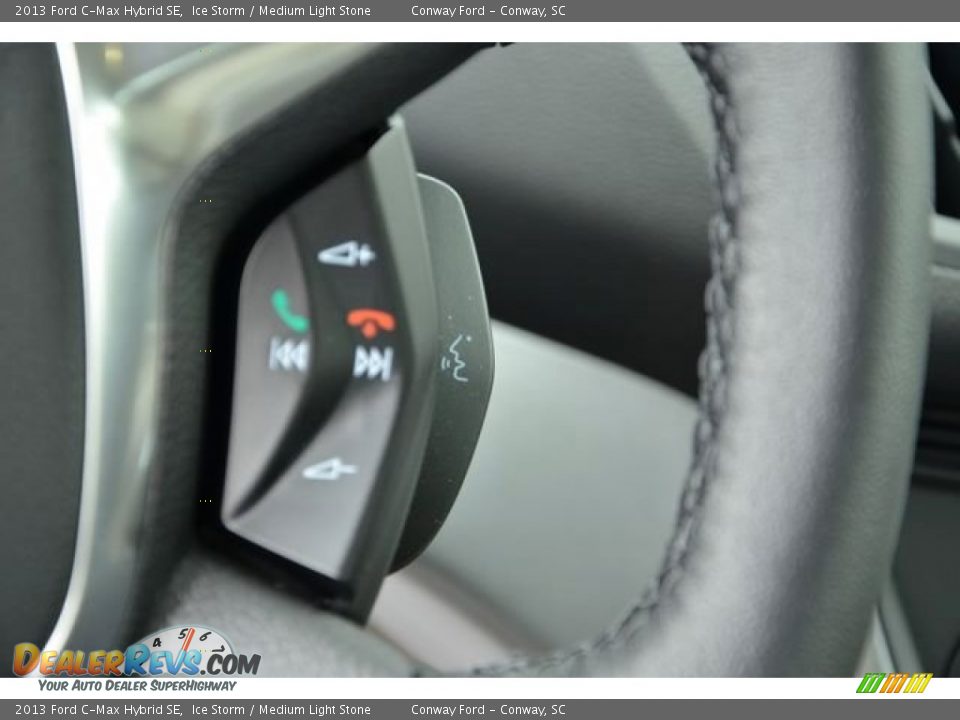 2013 Ford C-Max Hybrid SE Ice Storm / Medium Light Stone Photo #27