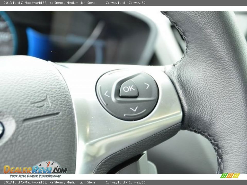 2013 Ford C-Max Hybrid SE Ice Storm / Medium Light Stone Photo #28