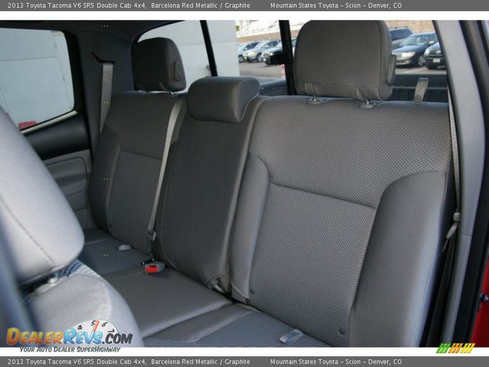 2013 Toyota Tacoma V6 SR5 Double Cab 4x4 Barcelona Red Metallic / Graphite Photo #7