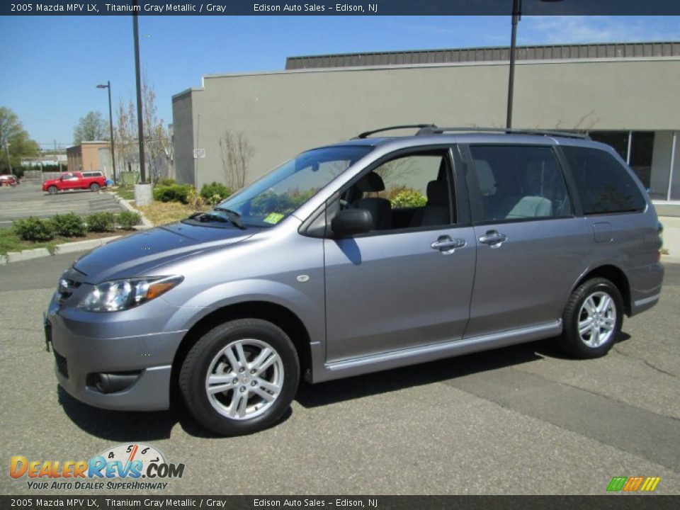 2005 Mazda MPV LX Titanium Gray Metallic / Gray Photo #1