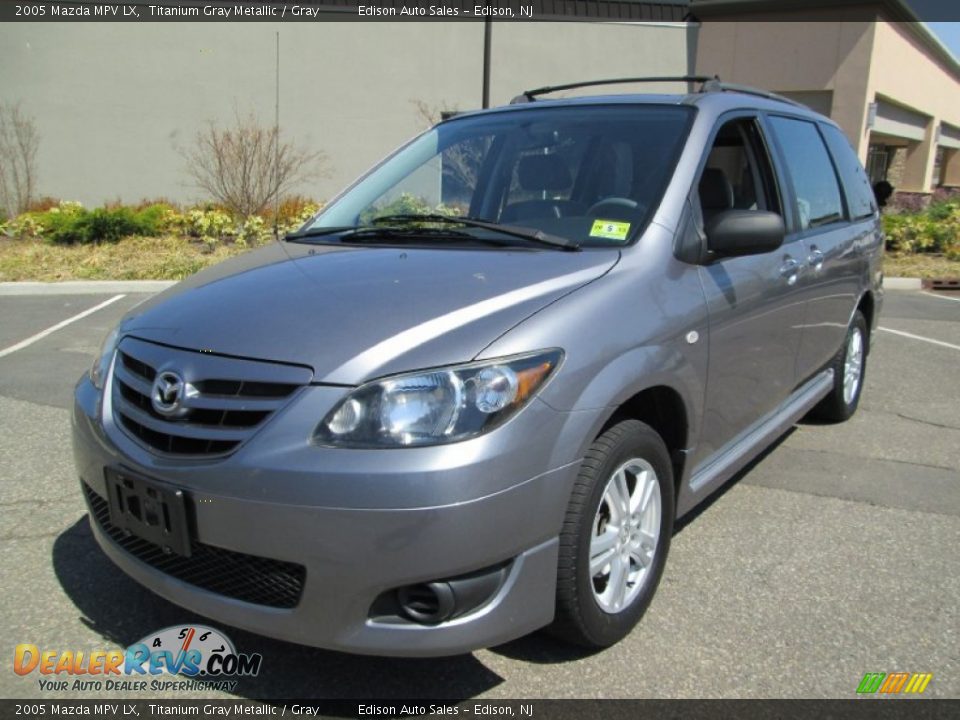 2005 Mazda MPV LX Titanium Gray Metallic / Gray Photo #2