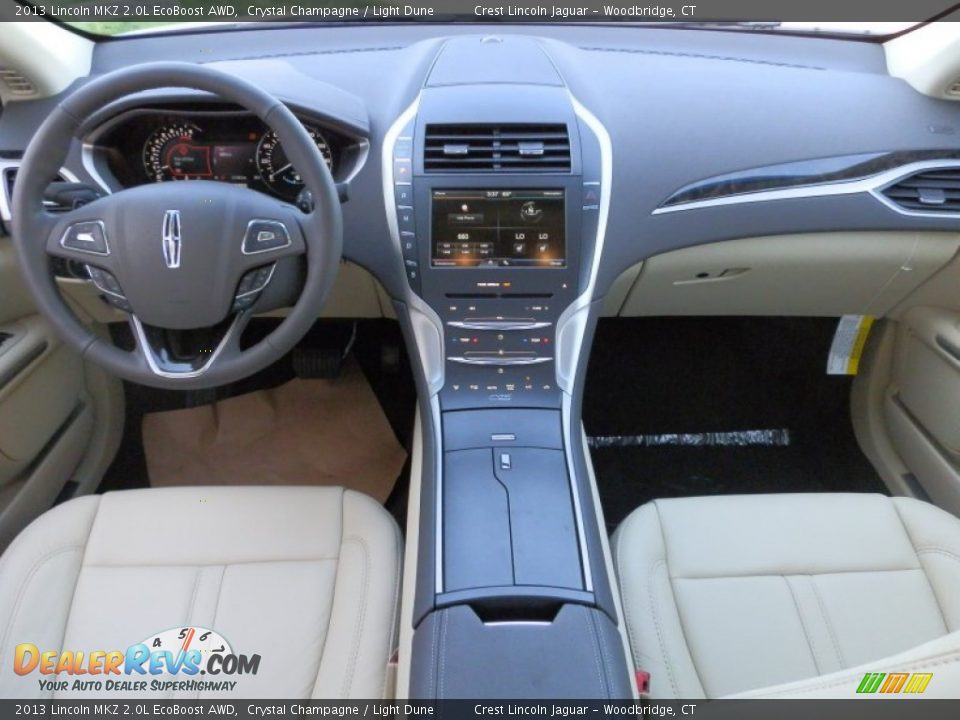 2013 Lincoln MKZ 2.0L EcoBoost AWD Crystal Champagne / Light Dune Photo #5