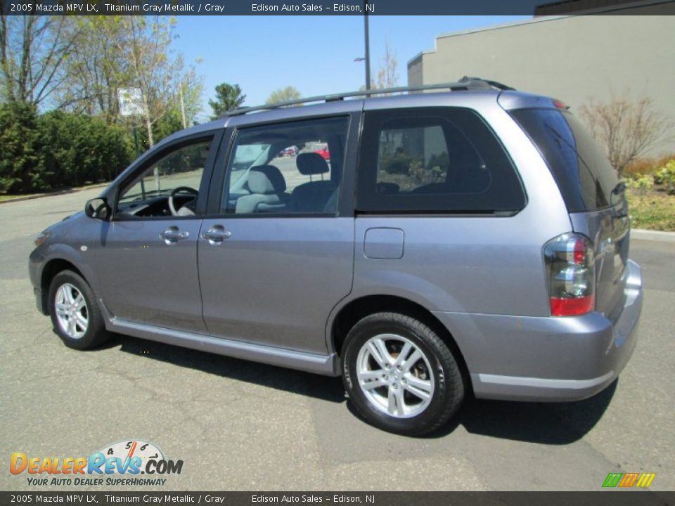 2005 Mazda MPV LX Titanium Gray Metallic / Gray Photo #5