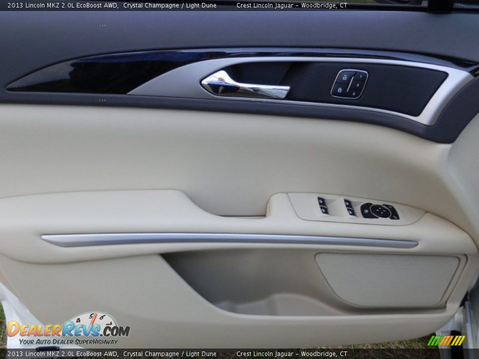 2013 Lincoln MKZ 2.0L EcoBoost AWD Crystal Champagne / Light Dune Photo #6