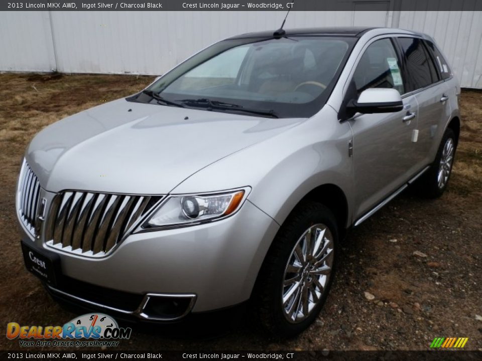 2013 Lincoln MKX AWD Ingot Silver / Charcoal Black Photo #1
