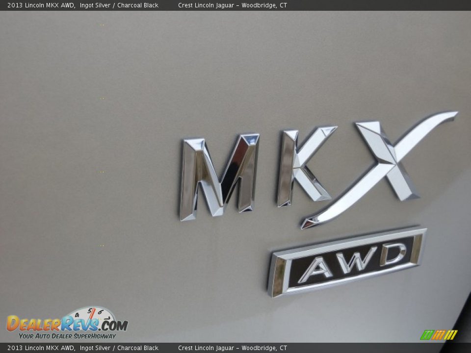 2013 Lincoln MKX AWD Ingot Silver / Charcoal Black Photo #5