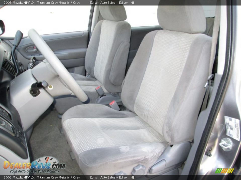 2005 Mazda MPV LX Titanium Gray Metallic / Gray Photo #15
