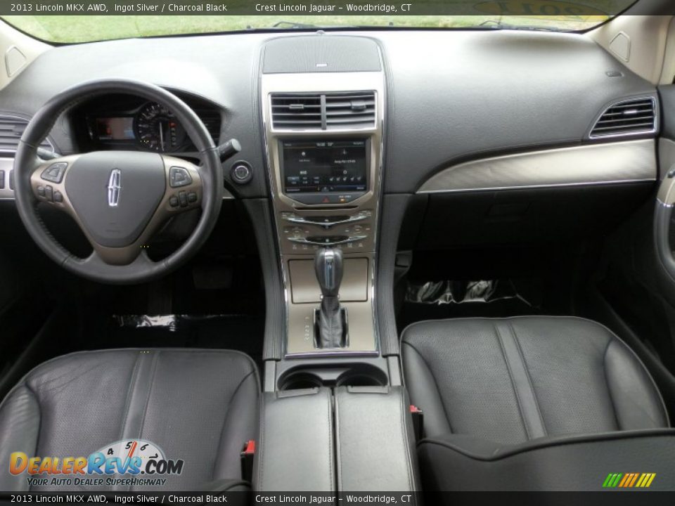 2013 Lincoln MKX AWD Ingot Silver / Charcoal Black Photo #8