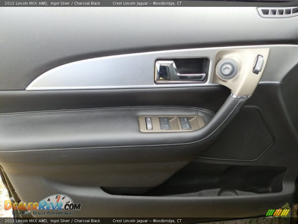 2013 Lincoln MKX AWD Ingot Silver / Charcoal Black Photo #9