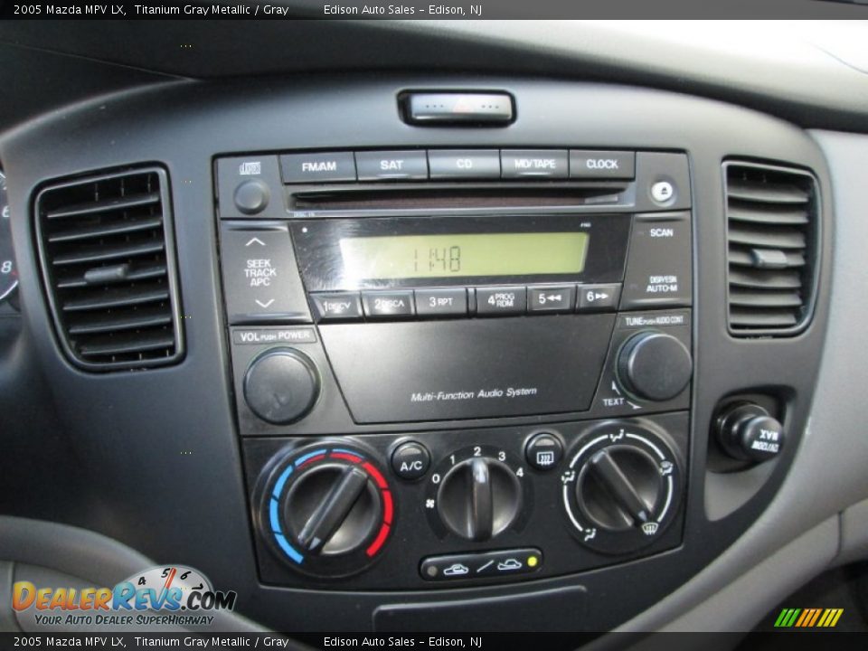 2005 Mazda MPV LX Titanium Gray Metallic / Gray Photo #23