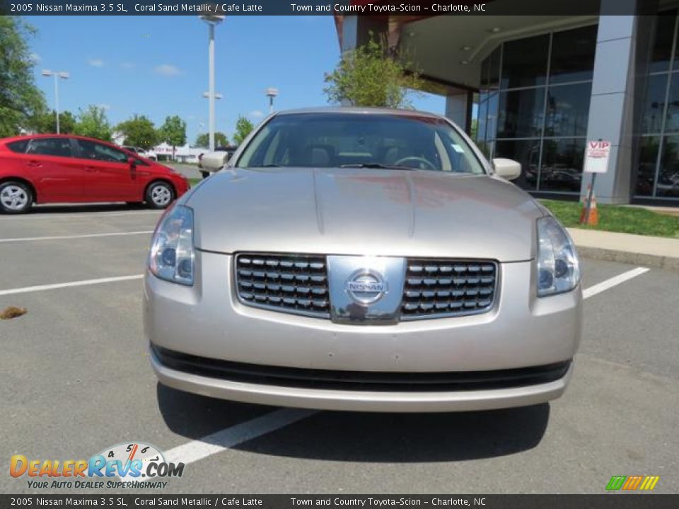 2005 Nissan Maxima 3.5 SL Coral Sand Metallic / Cafe Latte Photo #2