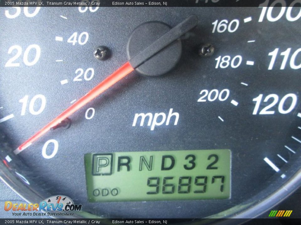 2005 Mazda MPV LX Titanium Gray Metallic / Gray Photo #25